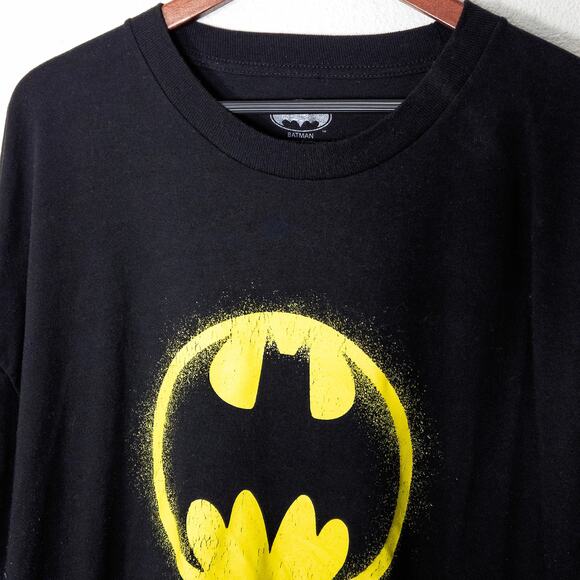Batman Men’s Graphic T-Shirt Alt Streetwear Vintage Comic Logo Oversized 3XLT - Picture 3 of 6